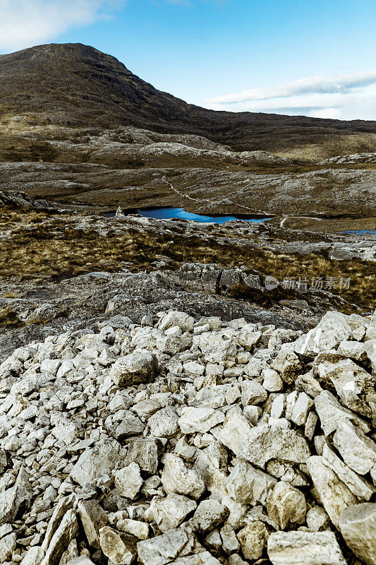 Beinn eight山道，苏格兰